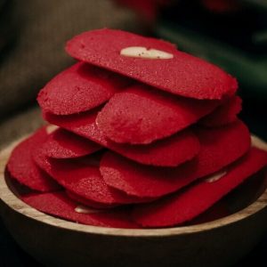 Red velvet cookies