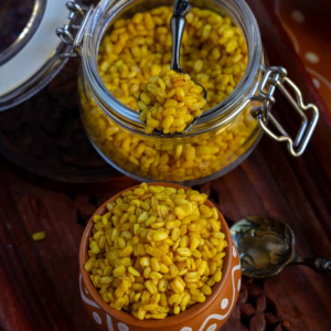 Fried moongdal/masoordal/chanadal