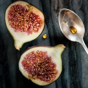 Honey fig ice-cream