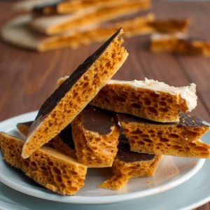 Honeycomb chocolate