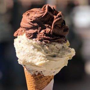 Black forest ice-cream