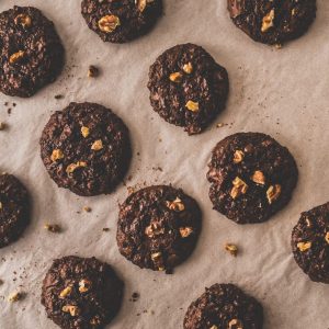 coffee walnut cookies