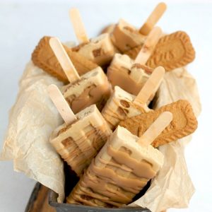 Biscoff ice-creams