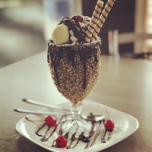Chocolate ice-cream